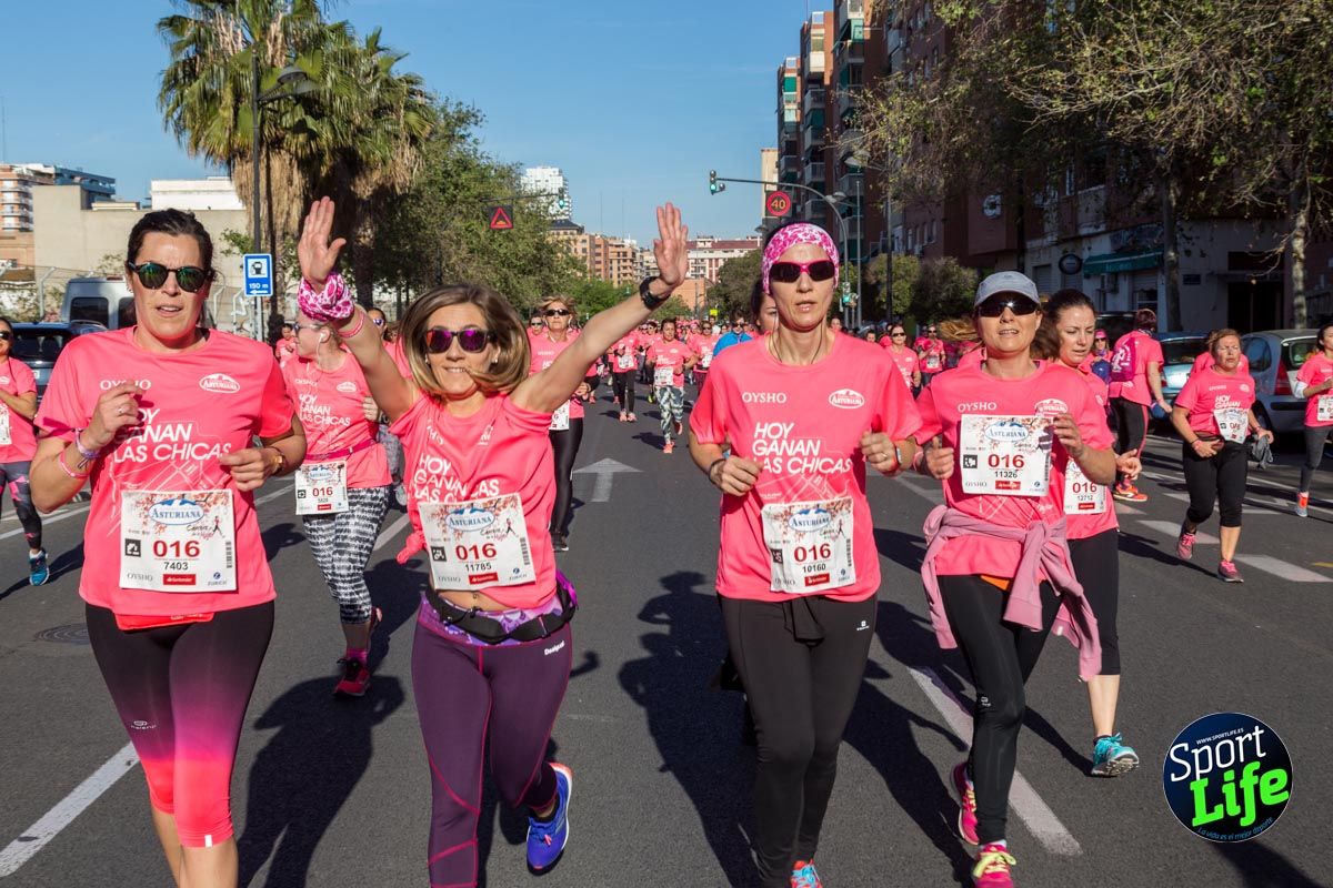Carrera de la mujer Valencia 2018_en_carrera