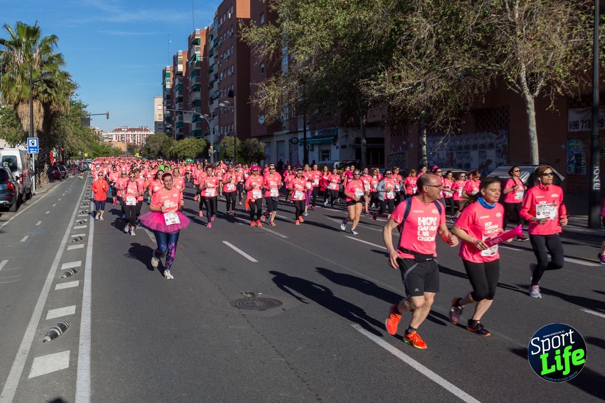 Carrera de la mujer Valencia 2018_en_carrera