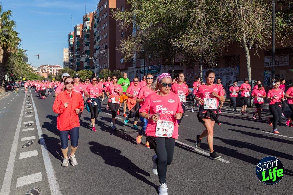 Carrera de la mujer Valencia 2018_en_carrera