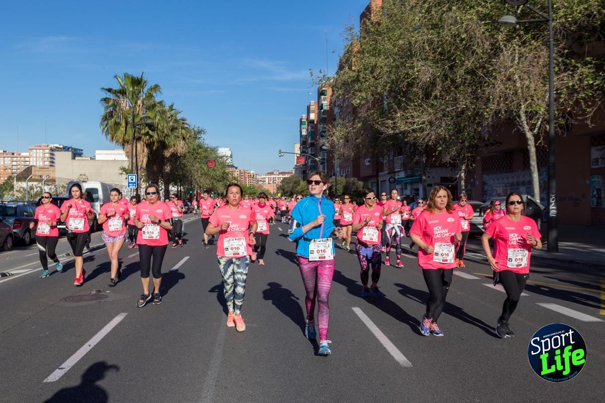 Carrera de la mujer Valencia 2018_en_carrera