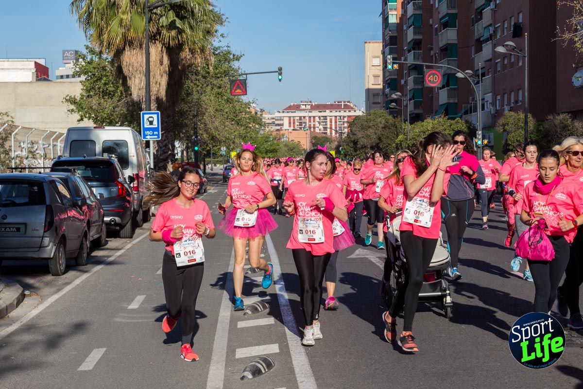 Carrera de la mujer Valencia 2018_en_carrera