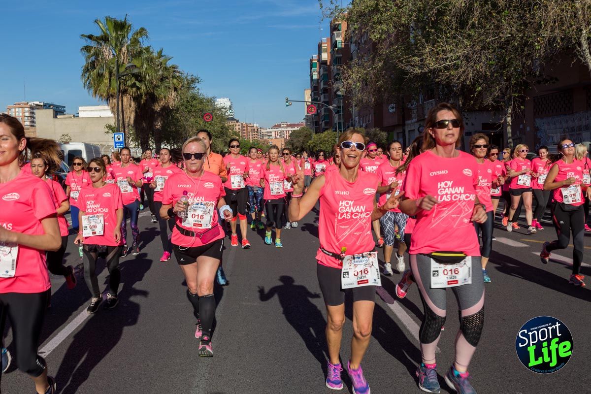Carrera de la mujer Valencia 2018_en_carrera