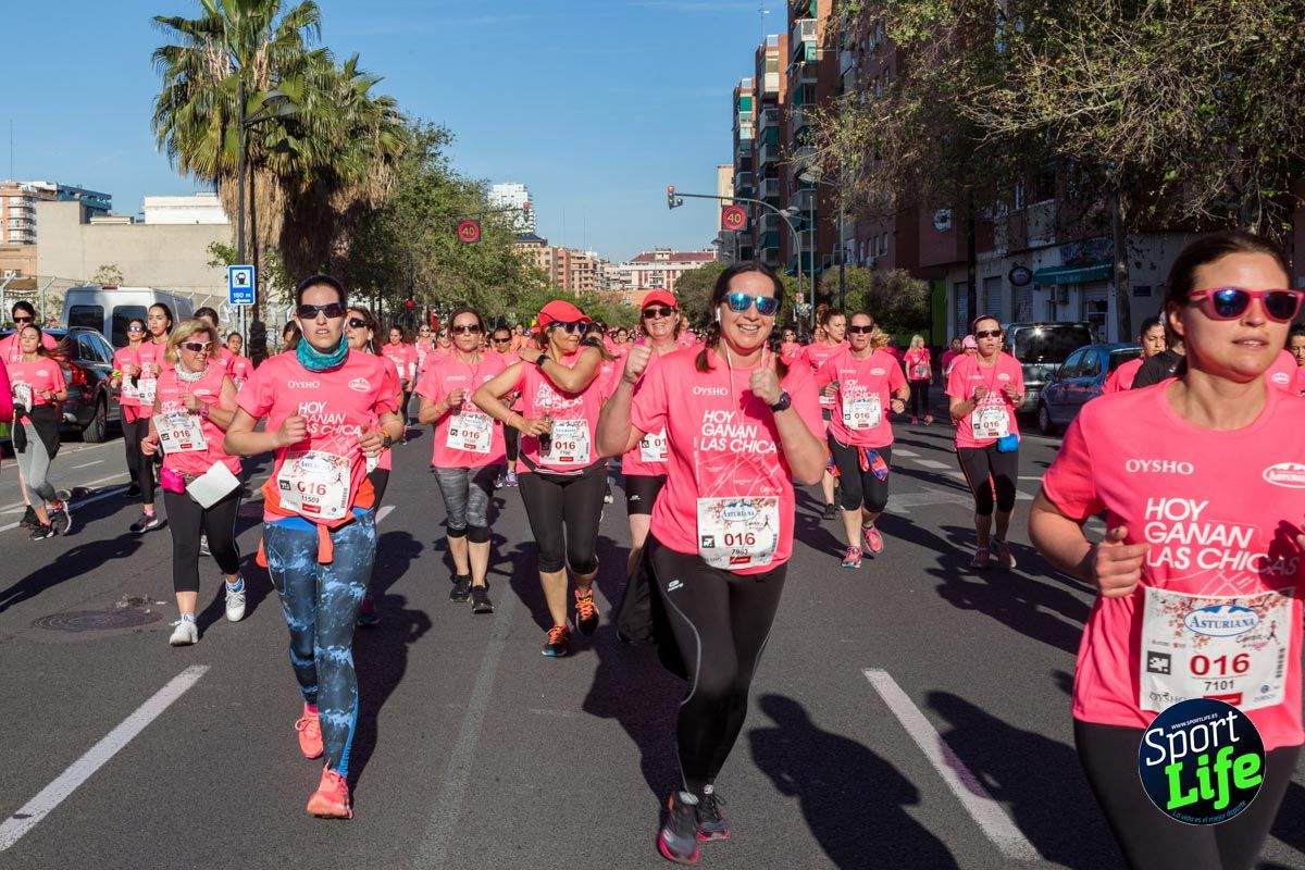 Carrera de la mujer Valencia 2018_en_carrera