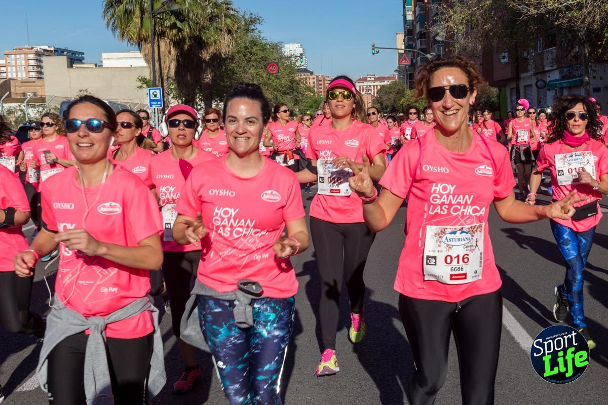 Carrera de la mujer Valencia 2018_en_carrera