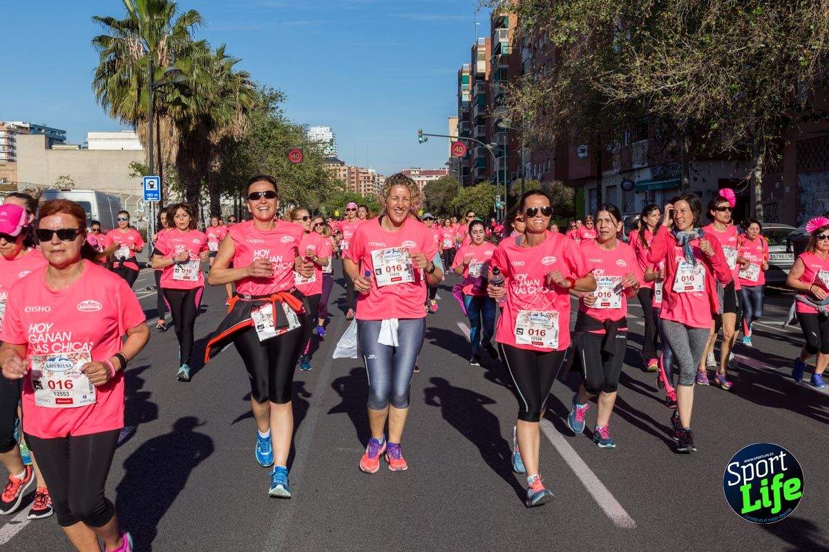 Carrera de la mujer Valencia 2018_en_carrera