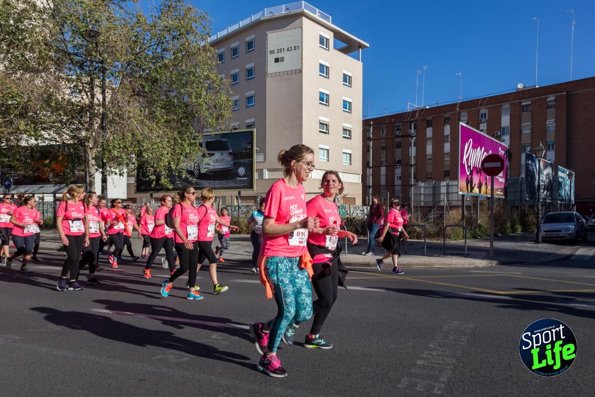 Carrera de la mujer Valencia 2018_en_carrera