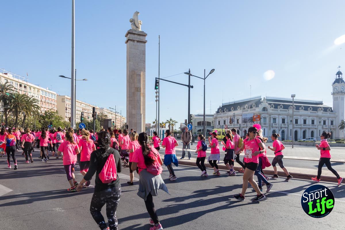 Carrera de la mujer Valencia 2018_en_carrera