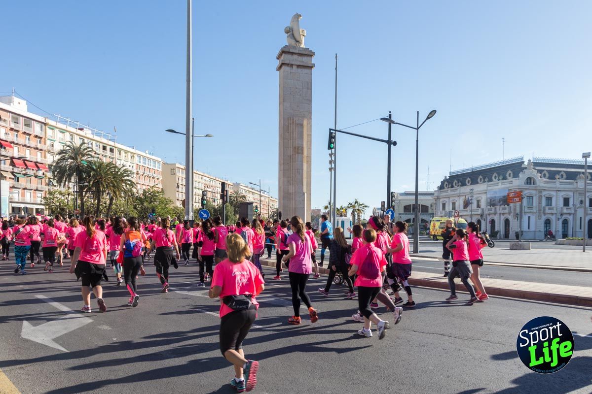 Carrera de la mujer Valencia 2018_en_carrera