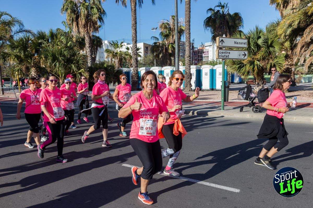 Carrera de la mujer Valencia 2018_en_carrera