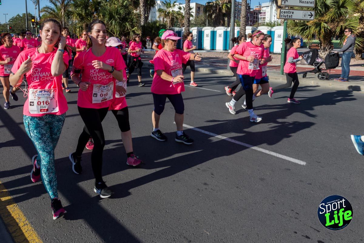 Carrera de la mujer Valencia 2018_en_carrera