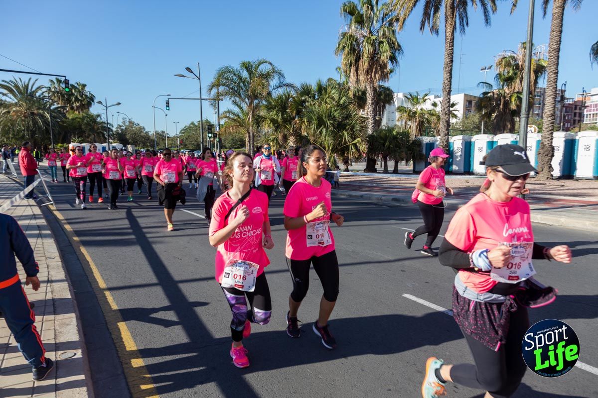 Carrera de la mujer Valencia 2018_en_carrera