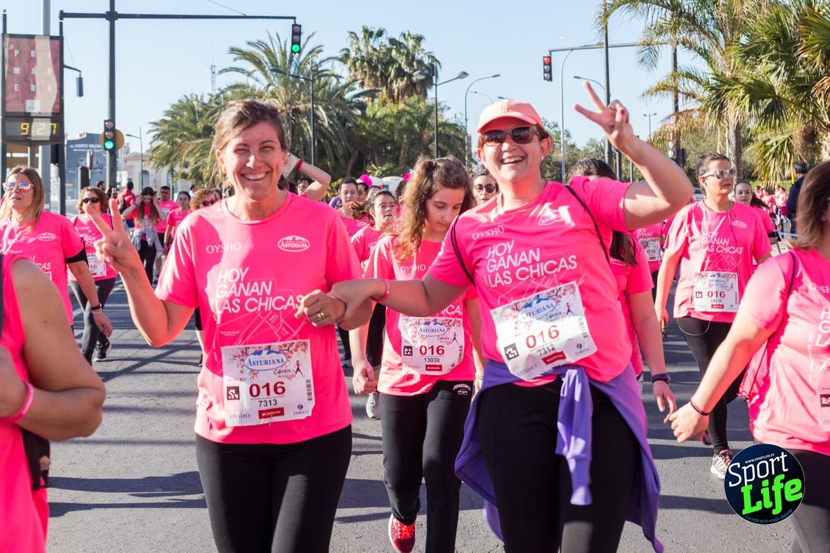 Carrera de la mujer Valencia 2018_en_carrera