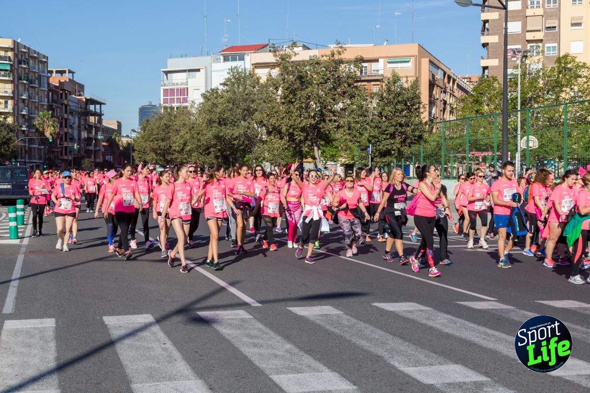 Carrera de la mujer Valencia 2018_en_carrera