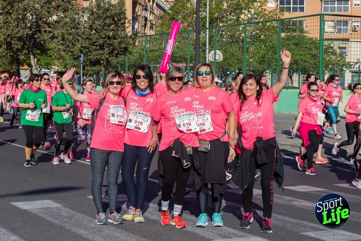 Carrera de la mujer Valencia 2018_en_carrera