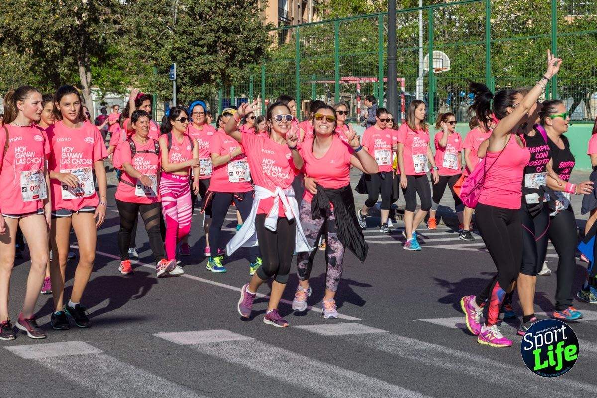Carrera de la mujer Valencia 2018_en_carrera