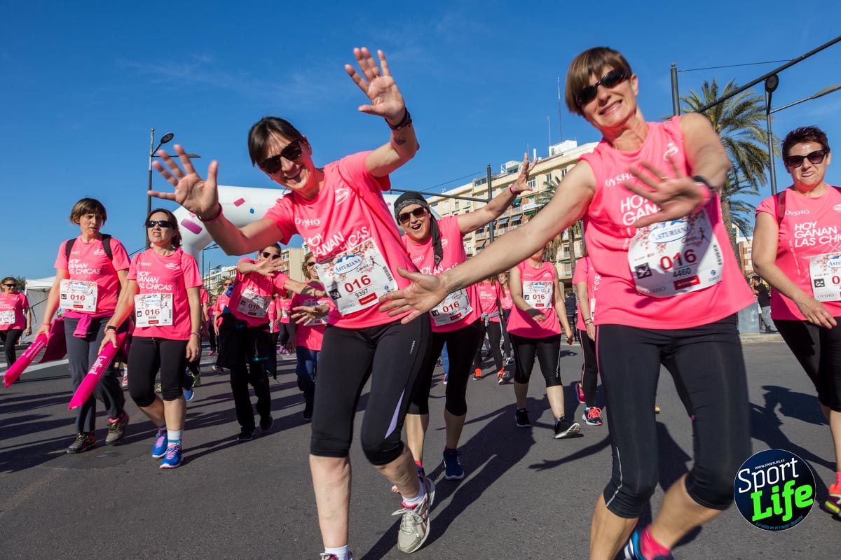 Carrera de la mujer Valencia 2018_en_carrera