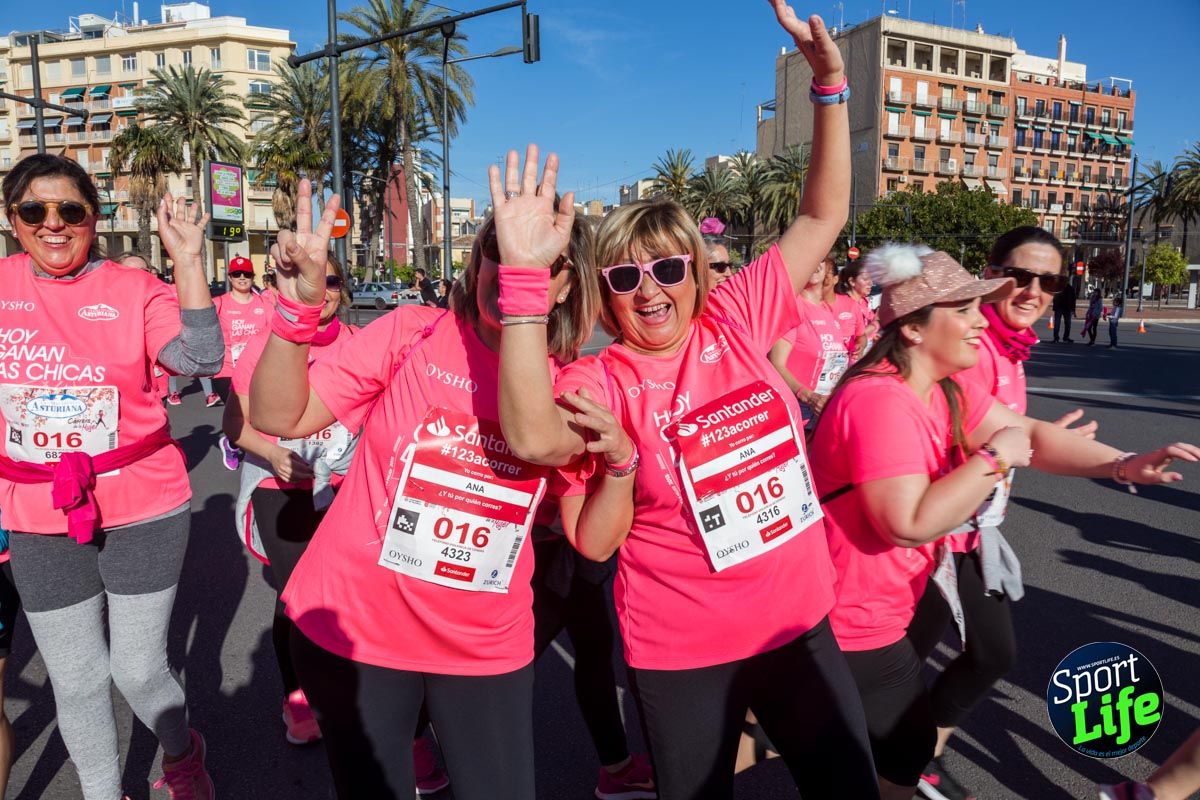 Carrera de la mujer Valencia 2018_en_carrera