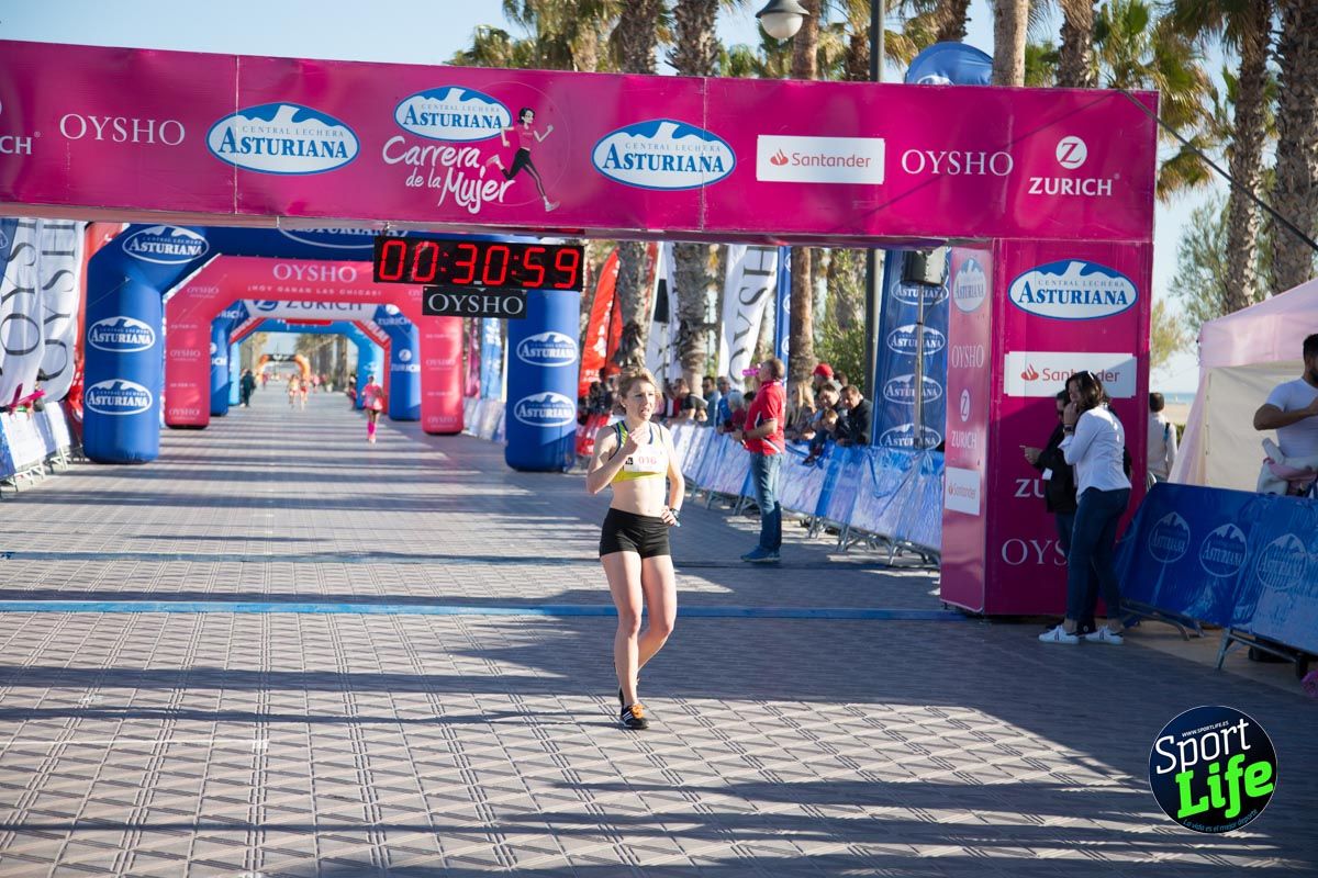 Carrera de la mujer Valencia 2018_meta1