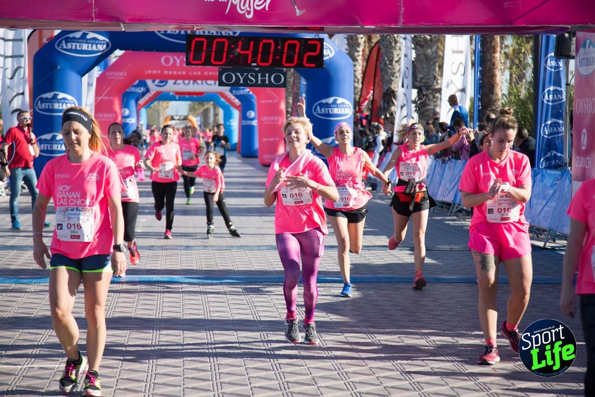 Carrera de la mujer Valencia 2018_meta1