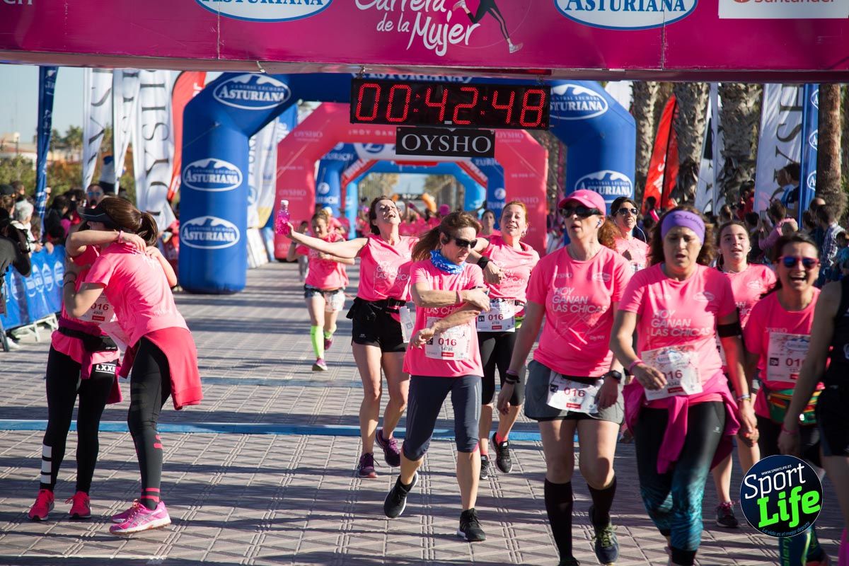 Carrera de la mujer Valencia 2018_meta1