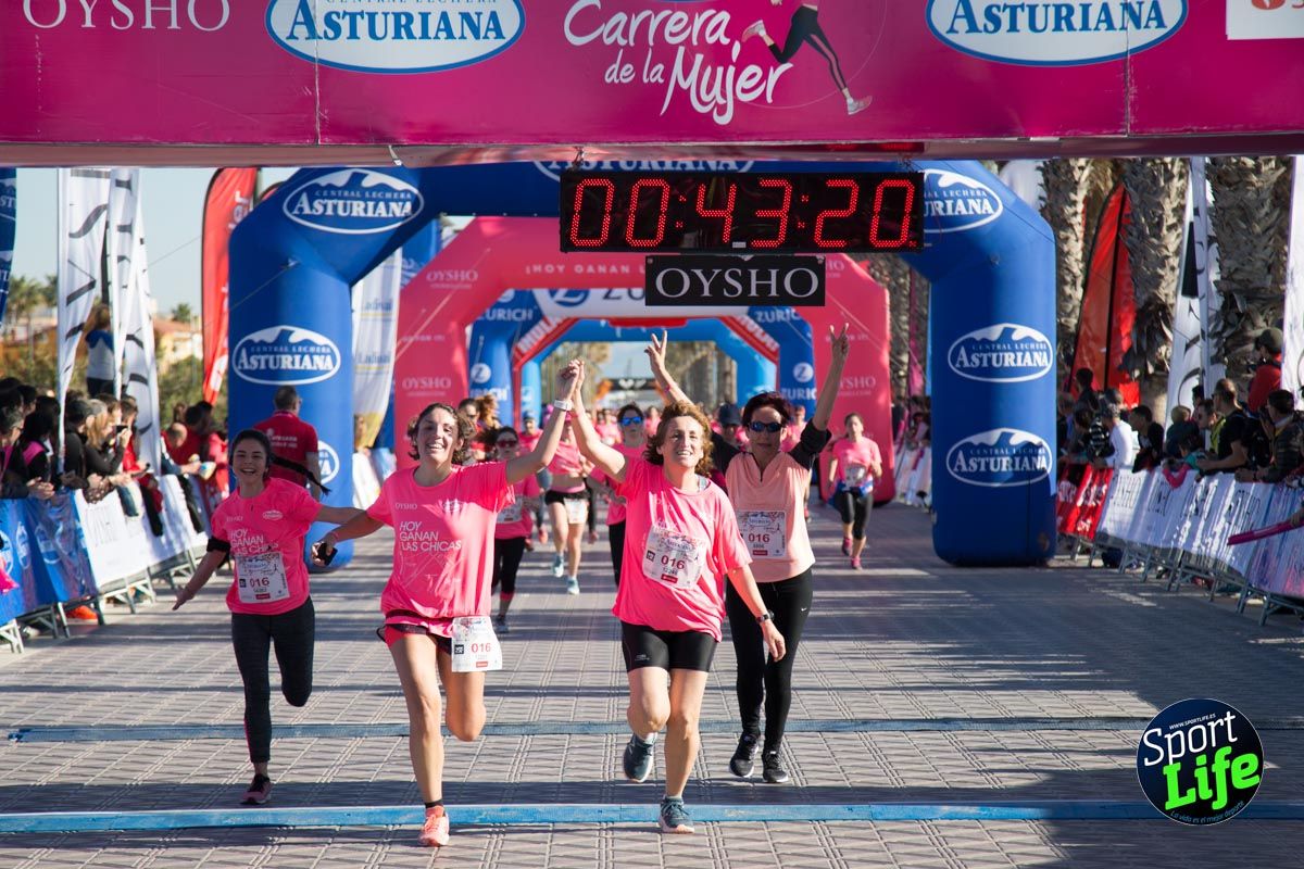 Carrera de la mujer Valencia 2018_meta1