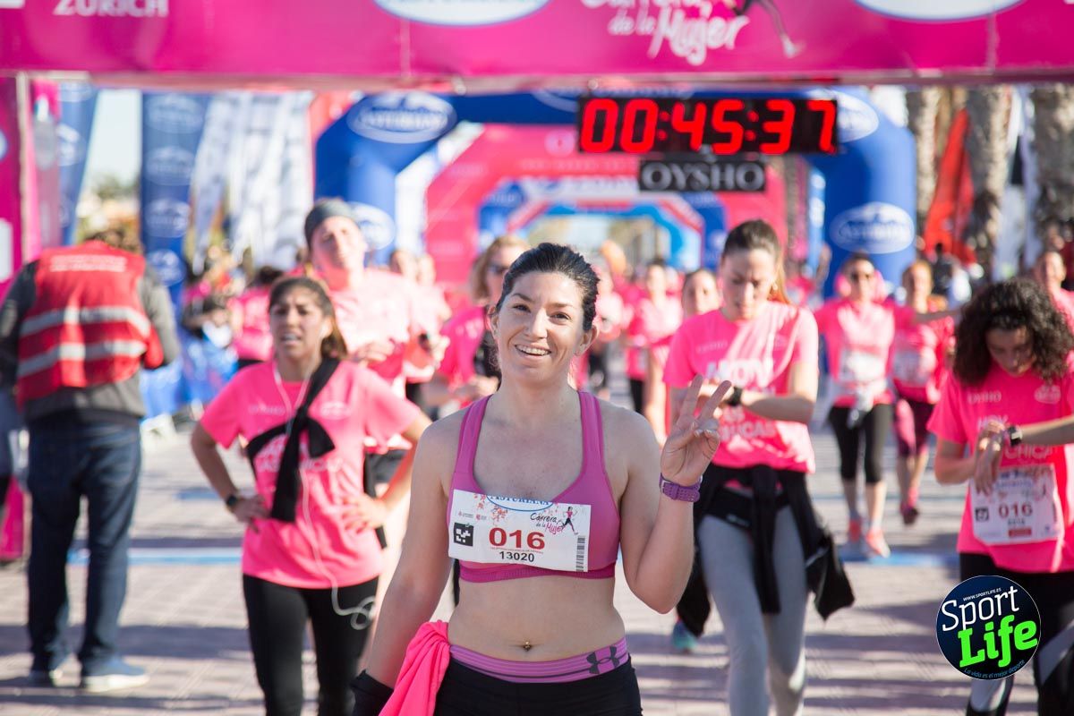 Carrera de la mujer Valencia 2018_meta1