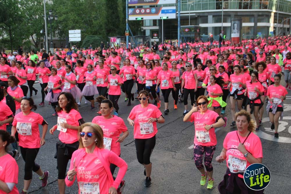 Fotos del recorrido Carrera de la Mujer Madrid 2018