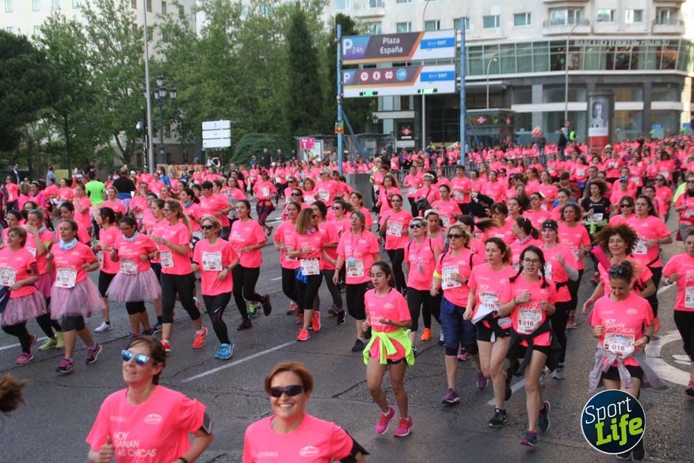 Fotos del recorrido Carrera de la Mujer Madrid 2018