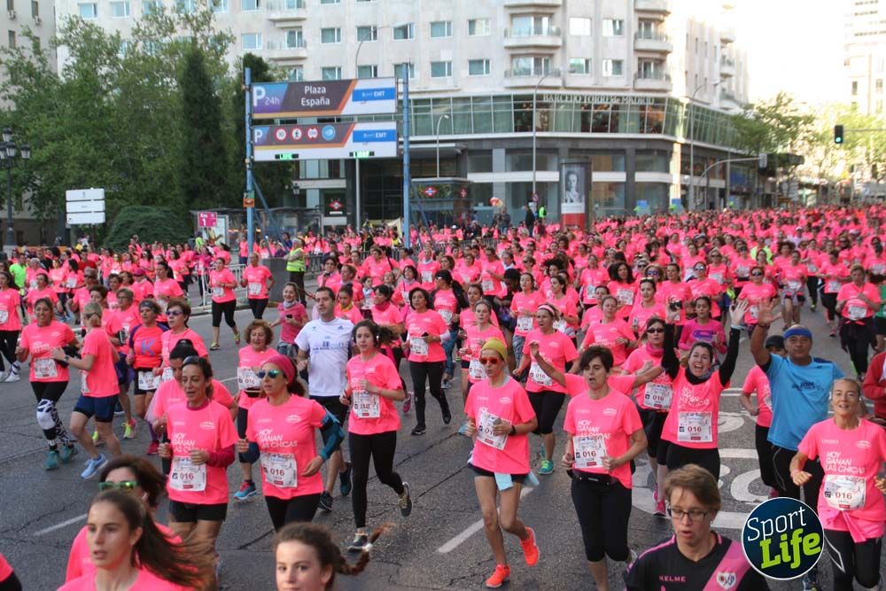 Fotos del recorrido Carrera de la Mujer Madrid 2018