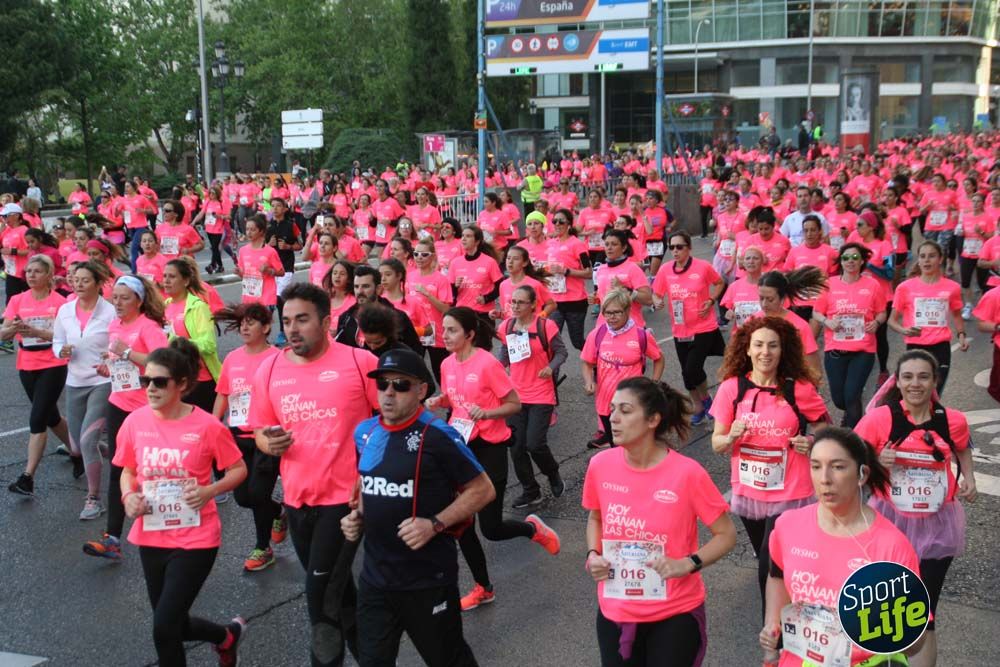 Fotos del recorrido Carrera de la Mujer Madrid 2018
