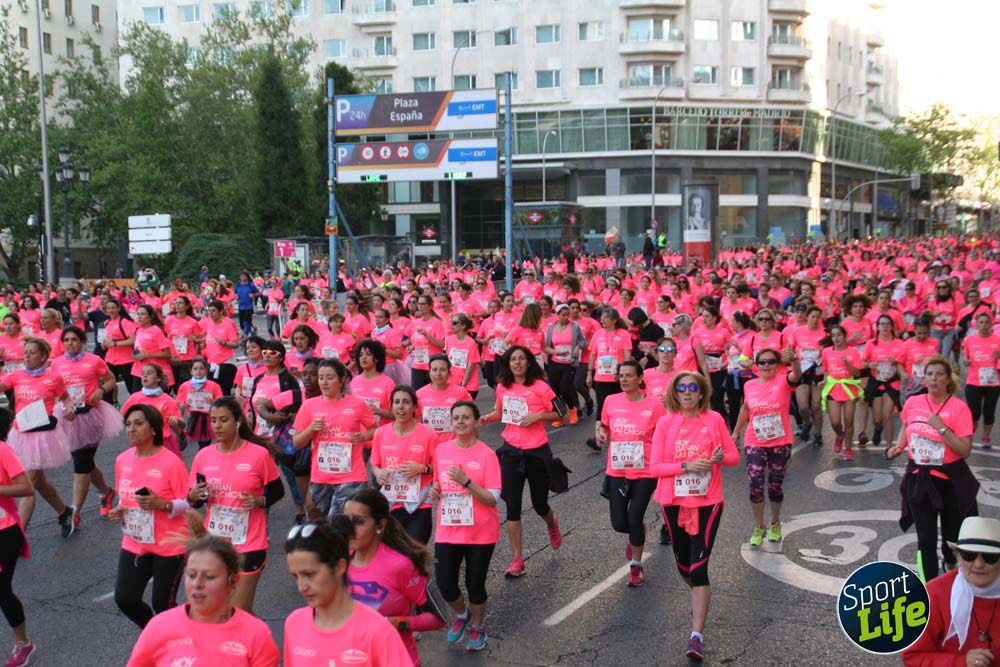 Fotos del recorrido Carrera de la Mujer Madrid 2018