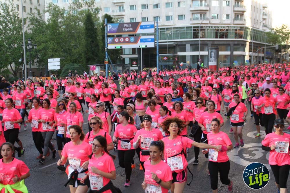 Fotos del recorrido Carrera de la Mujer Madrid 2018