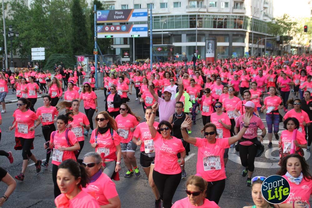Fotos del recorrido Carrera de la Mujer Madrid 2018