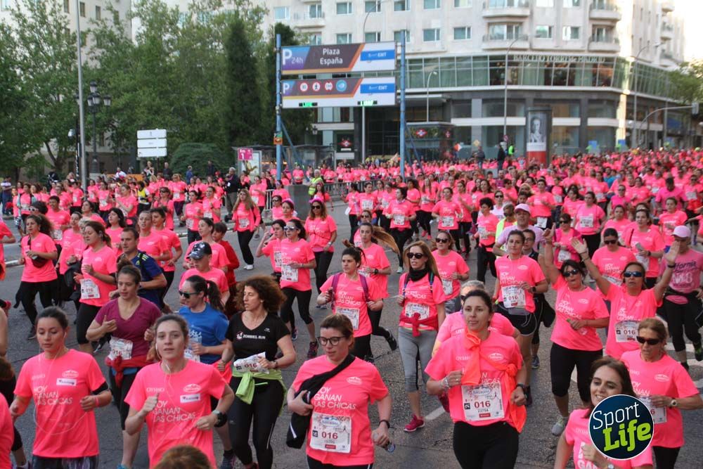 Fotos del recorrido Carrera de la Mujer Madrid 2018