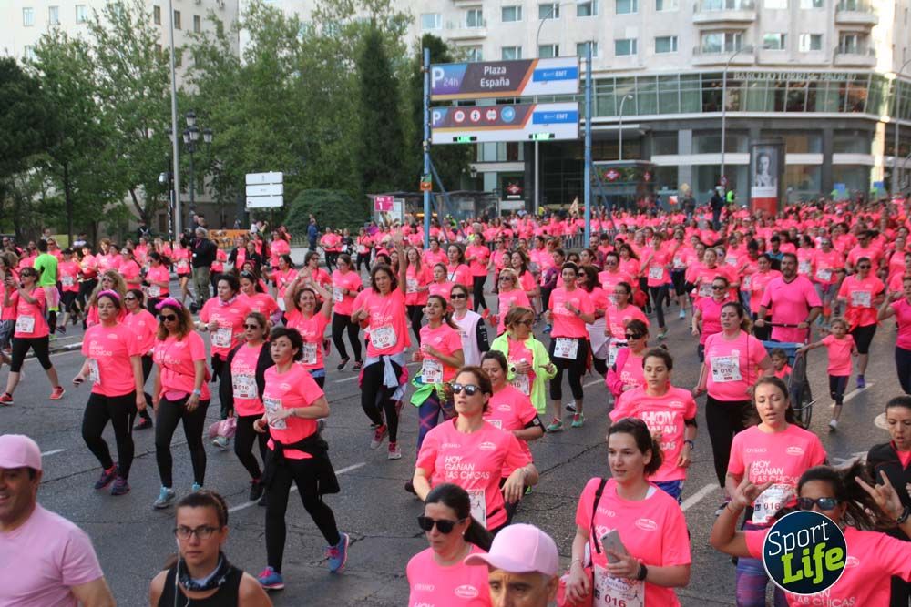 Fotos del recorrido Carrera de la Mujer Madrid 2018
