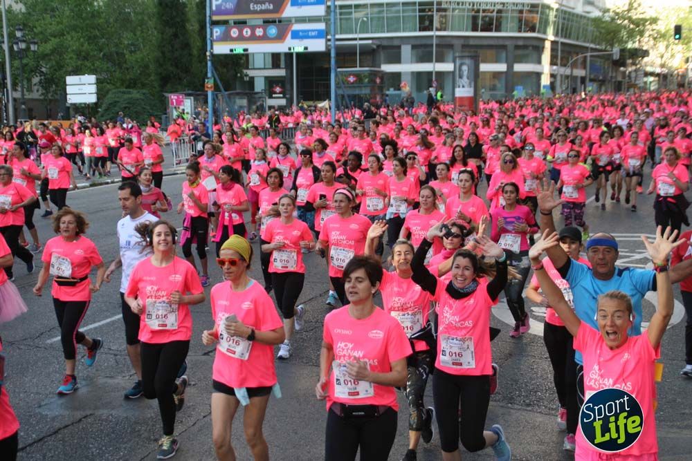 Fotos del recorrido Carrera de la Mujer Madrid 2018