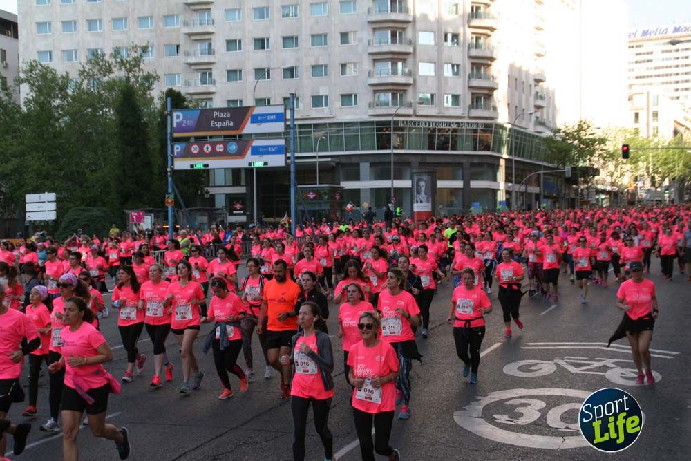 Fotos del recorrido Carrera de la Mujer Madrid 2018