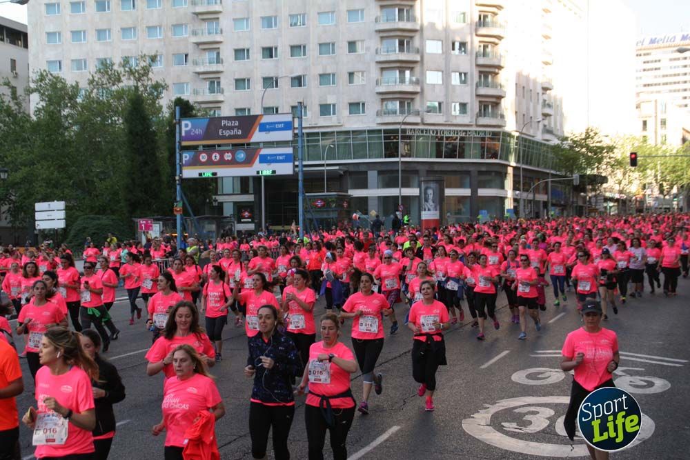 Fotos del recorrido Carrera de la Mujer Madrid 2018