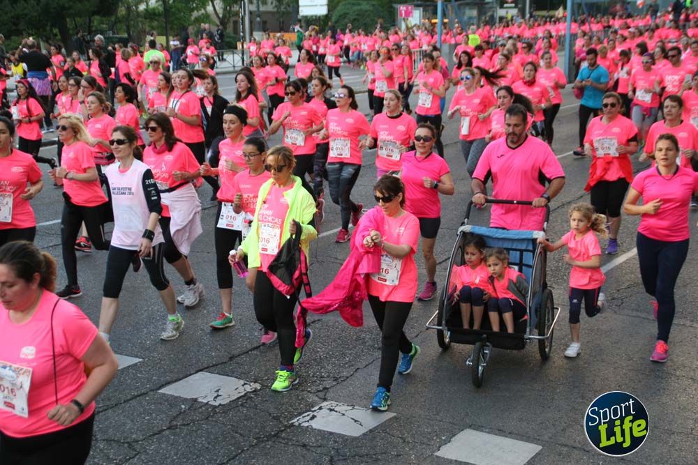 Fotos del recorrido Carrera de la Mujer Madrid 2018