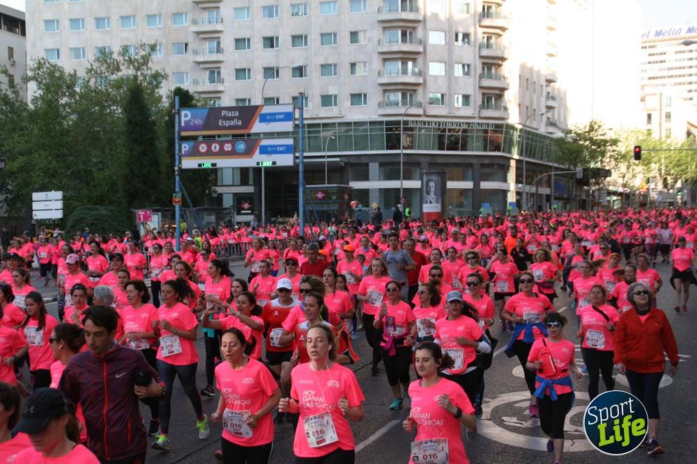 Fotos del recorrido Carrera de la Mujer Madrid 2018