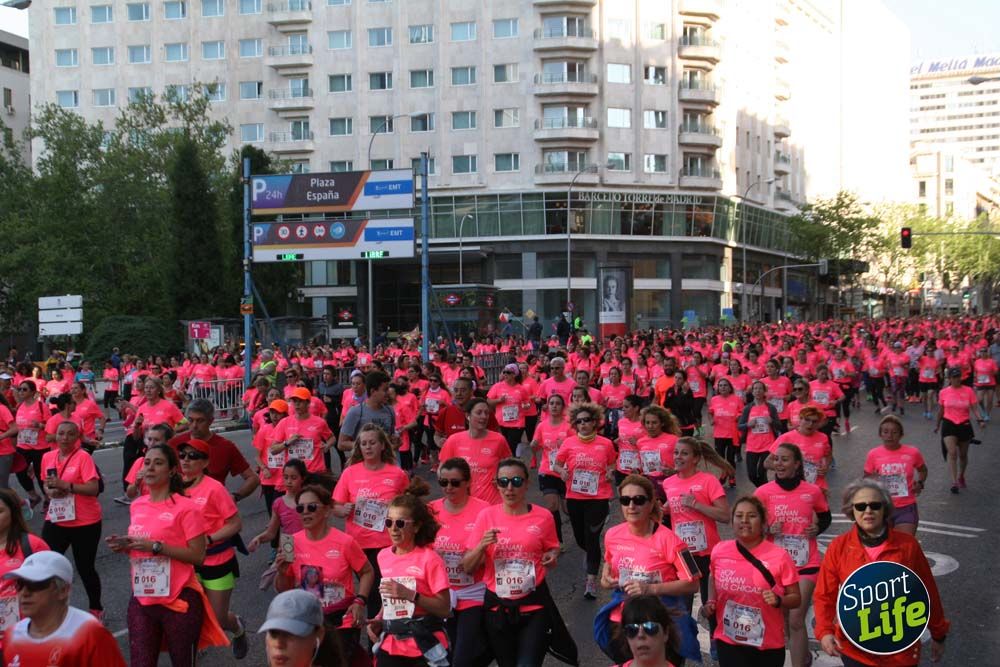 Fotos del recorrido Carrera de la Mujer Madrid 2018