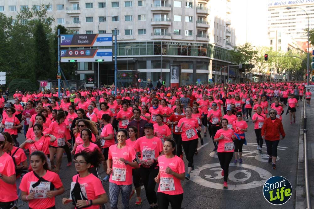 Fotos del recorrido Carrera de la Mujer Madrid 2018