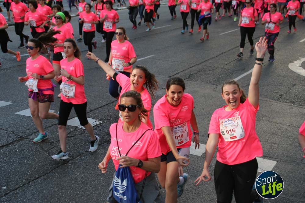 Fotos del recorrido Carrera de la Mujer Madrid 2018