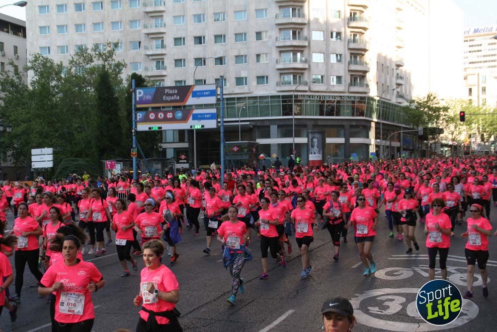 Fotos del recorrido Carrera de la Mujer Madrid 2018