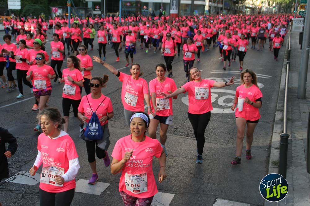 Fotos del recorrido Carrera de la Mujer Madrid 2018