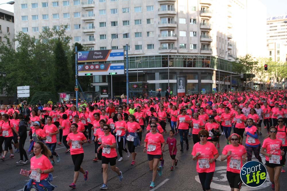 Fotos del recorrido Carrera de la Mujer Madrid 2018