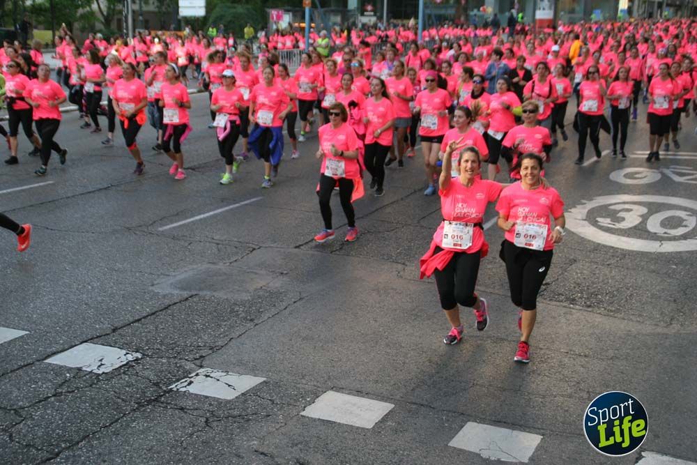 Fotos del recorrido Carrera de la Mujer Madrid 2018