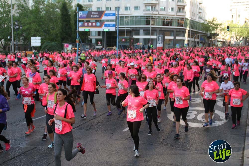 Fotos del recorrido Carrera de la Mujer Madrid 2018