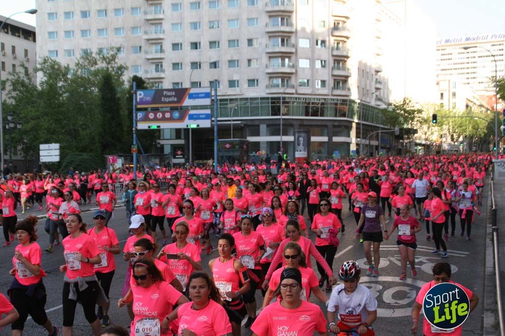 Fotos del recorrido Carrera de la Mujer Madrid 2018