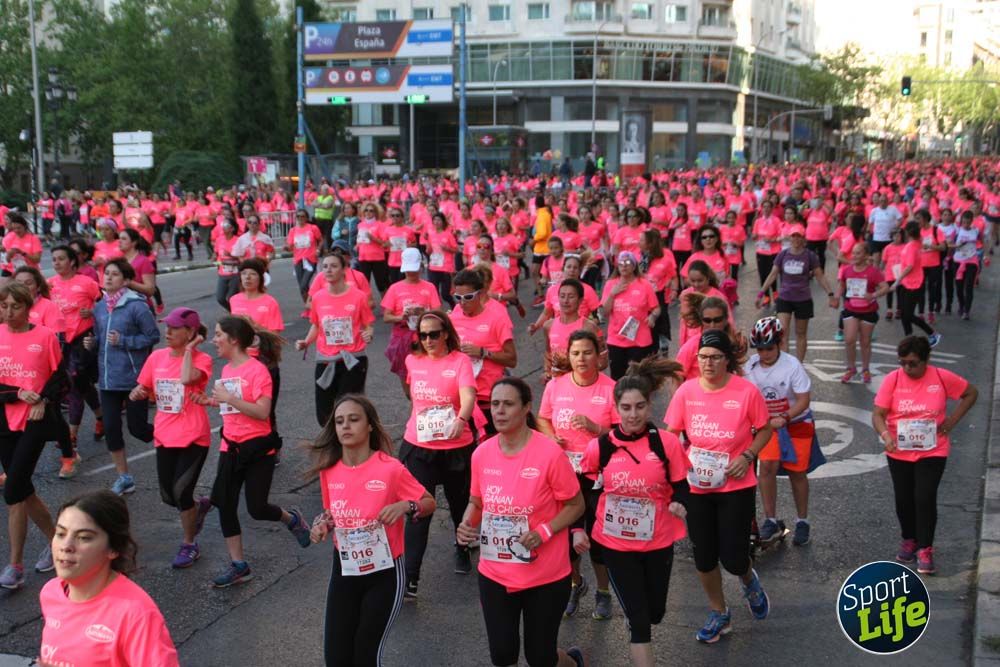 Fotos del recorrido Carrera de la Mujer Madrid 2018